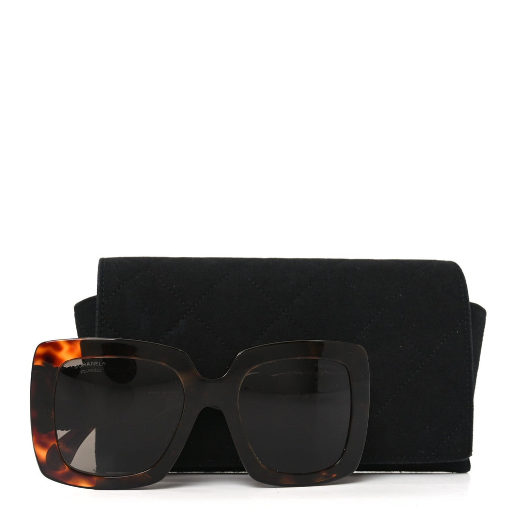 Chanel Square Sunglasses — Tortoise 5474-Q