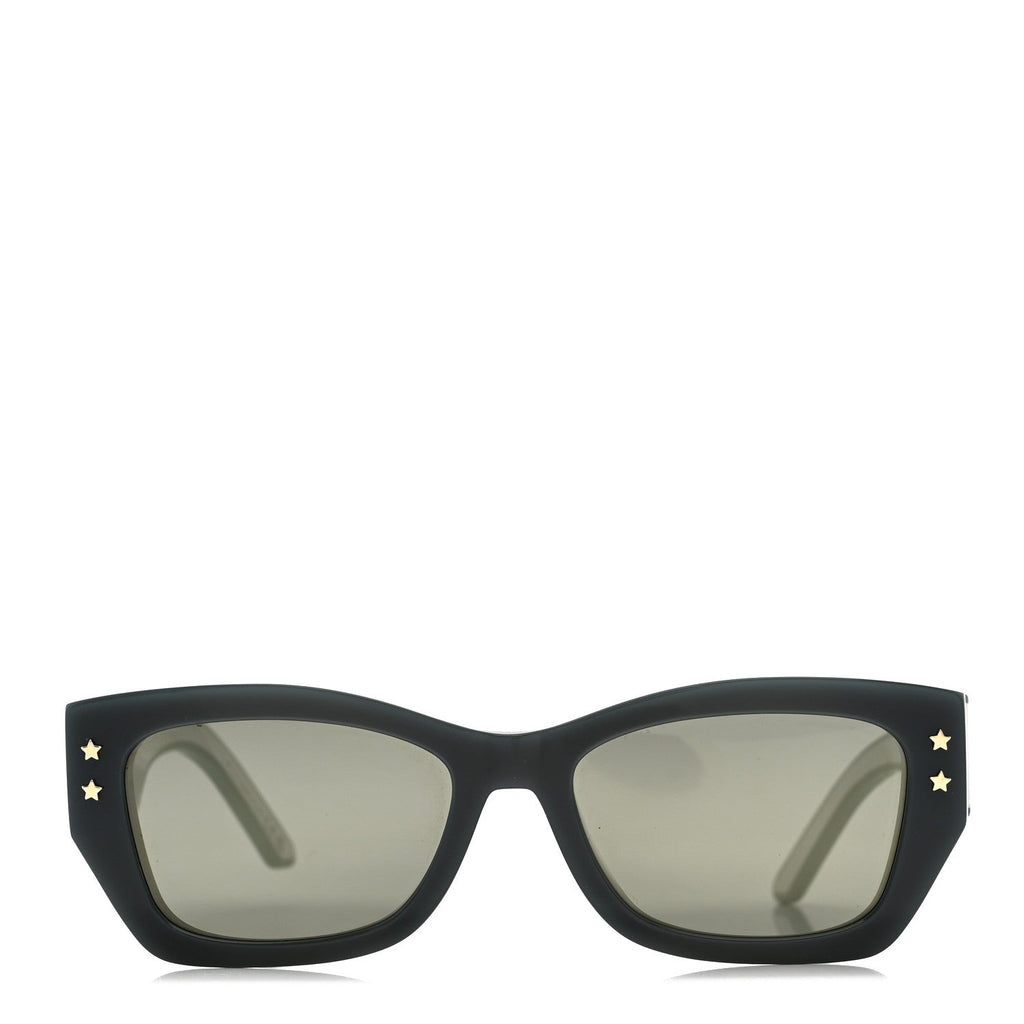 Dior Square Sunglasses — Green