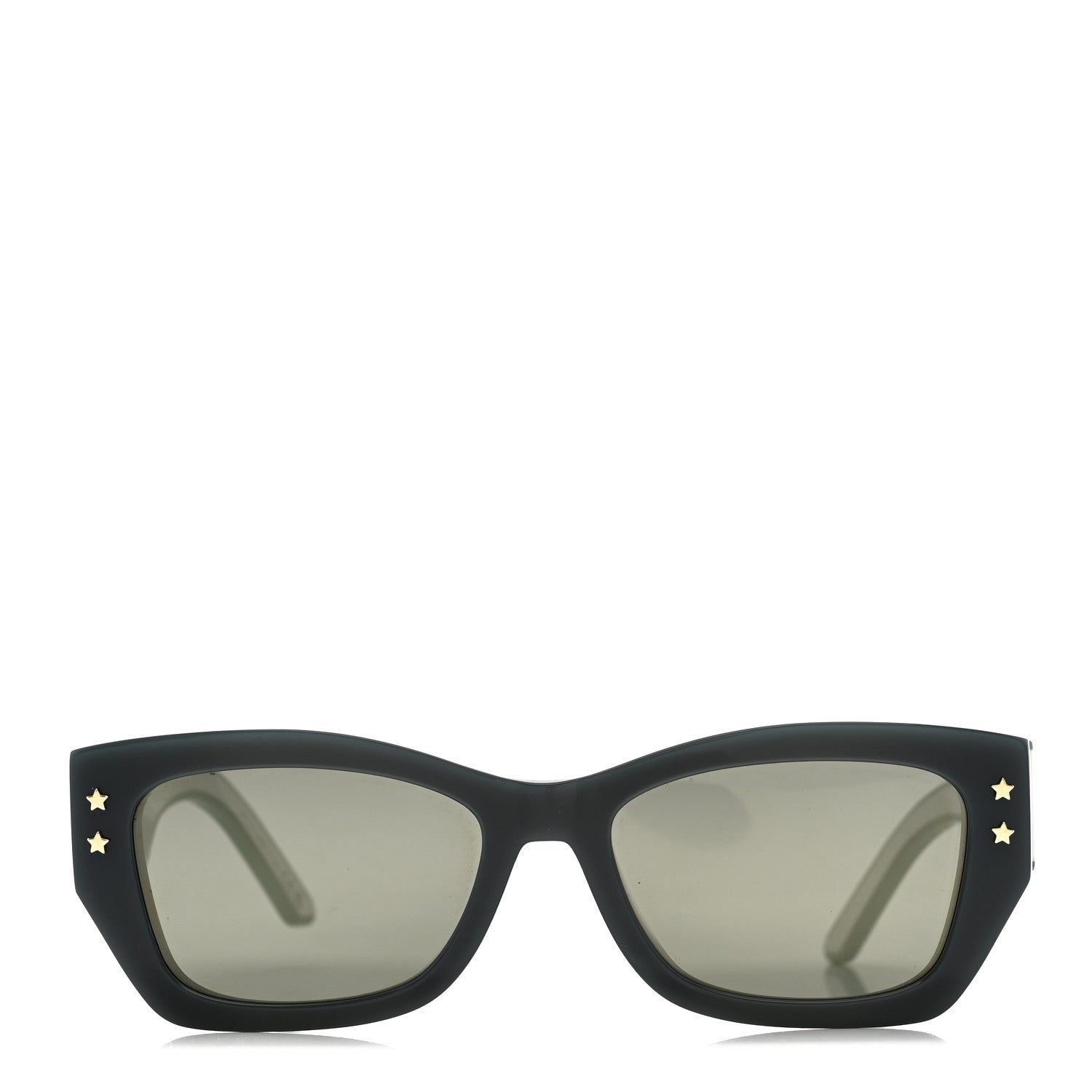 Dior Square Sunglasses — Green