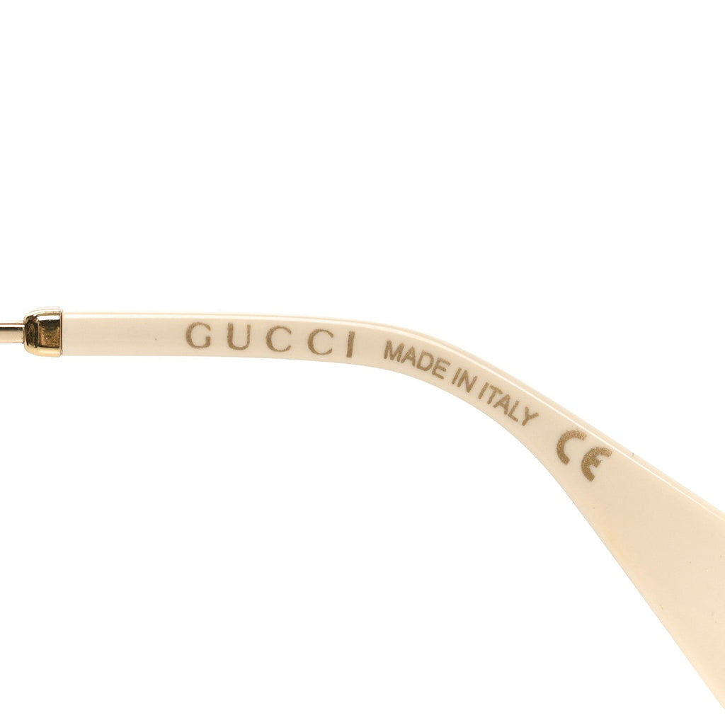 Gucci Geometric Sunglasses — Crystal GG0898S