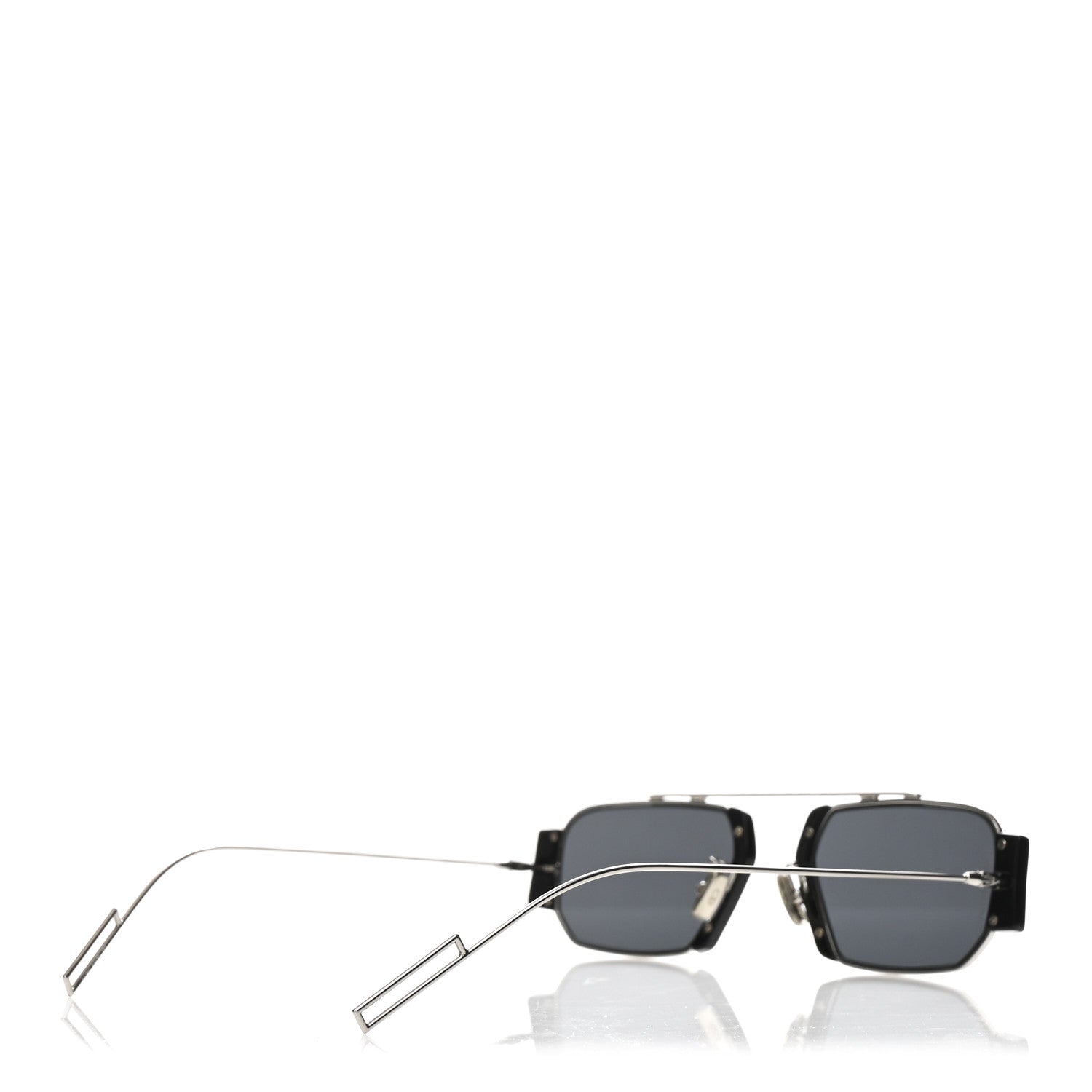 Dior Aviator Sunglasses — Silver