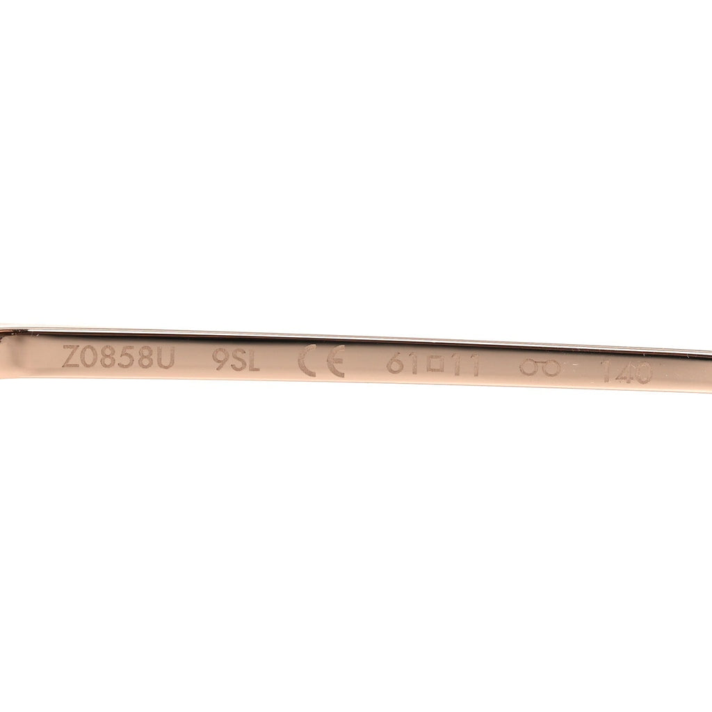 Louis Vuitton Aviator Sunglasses — Silver Z0858U