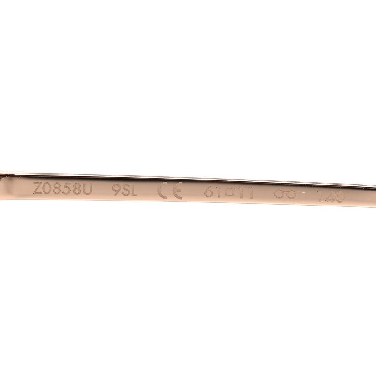 Louis Vuitton Aviator Sunglasses — Silver Z0858U