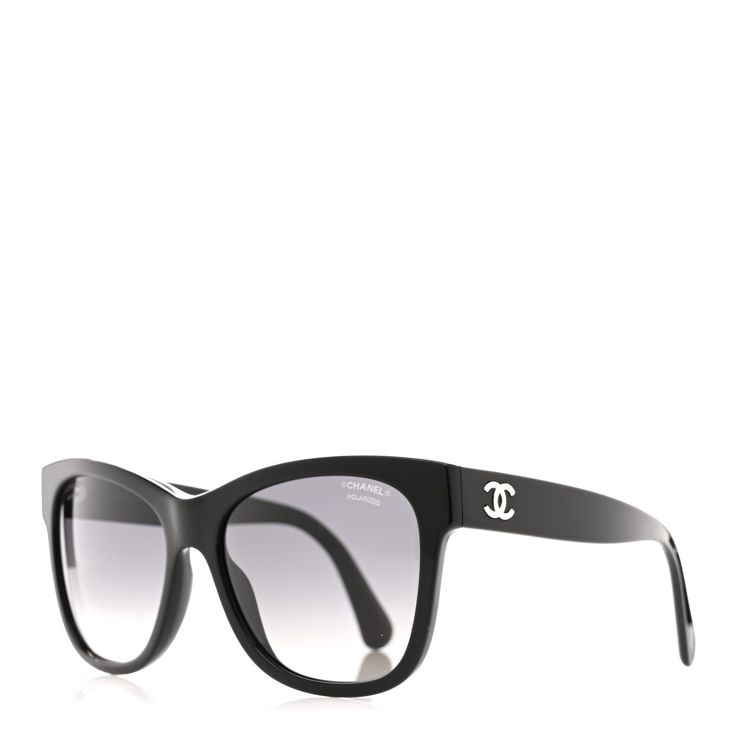 Chanel Cat-Eye Sunglasses — Black