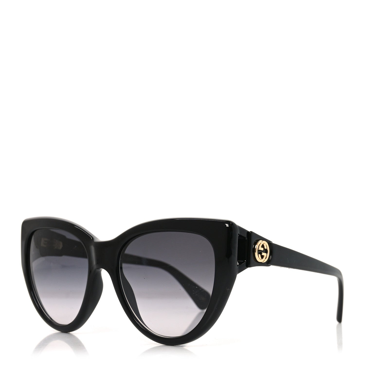 Gucci Cat-Eye Sunglasses — Black GG0877S