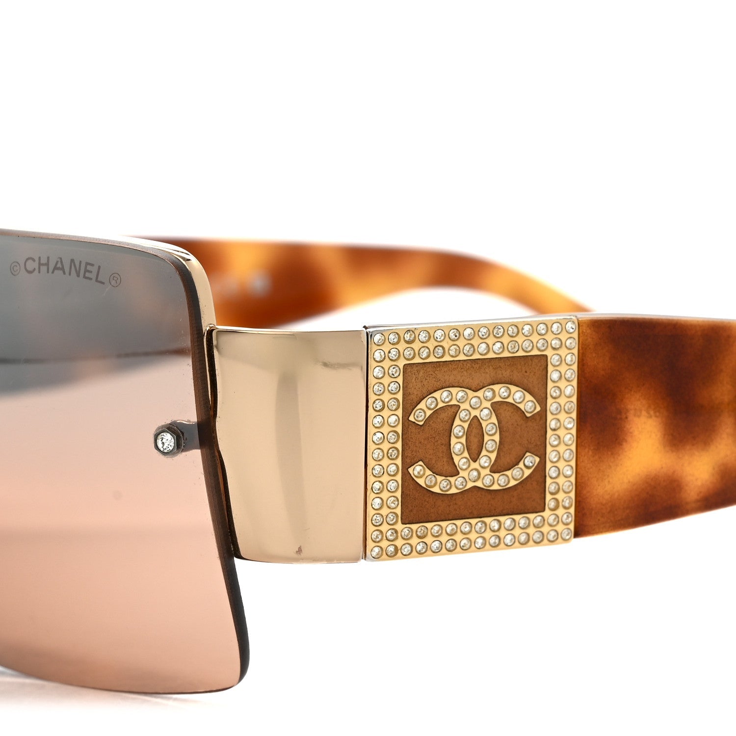 Chanel Square Sunglasses — Tortoise 4095-B