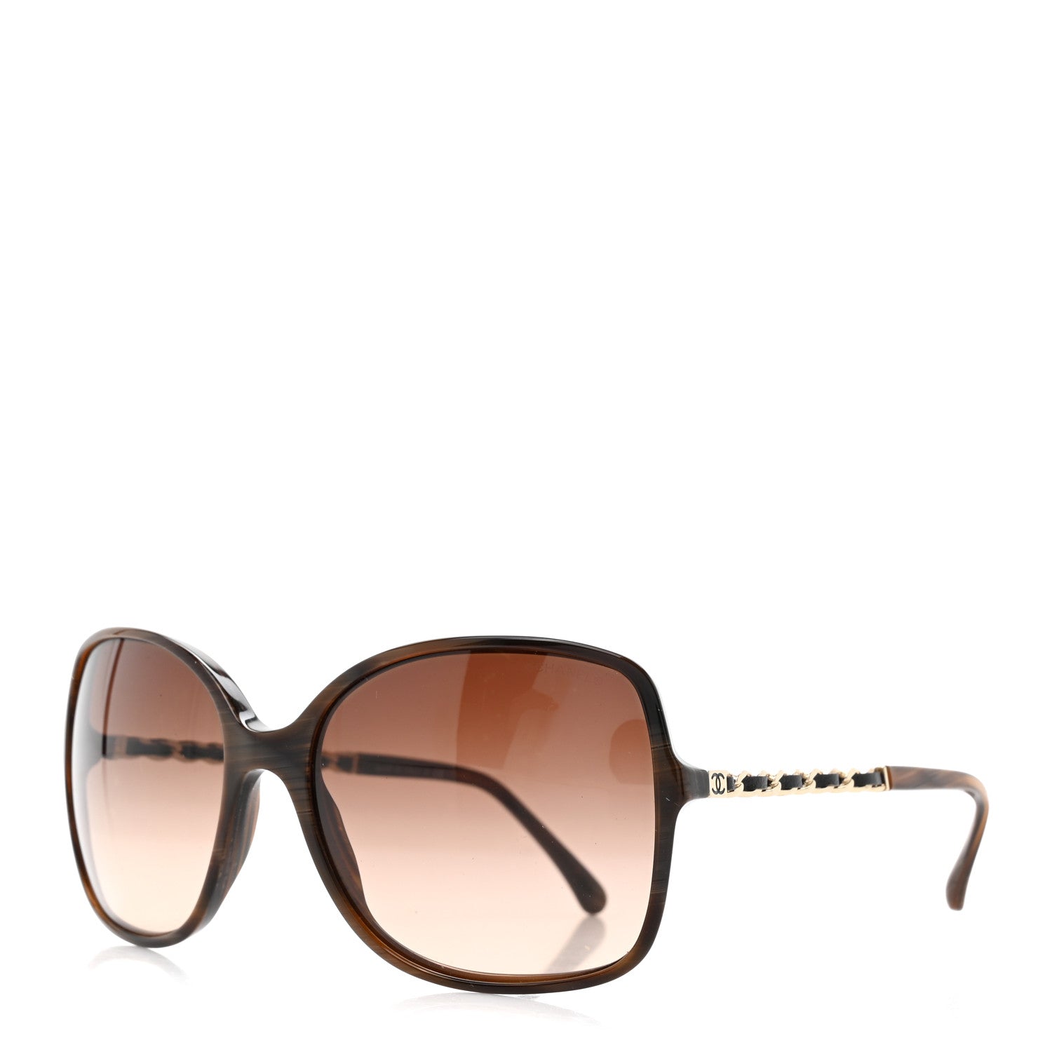 Chanel Square Sunglasses — Brown 5210-Q