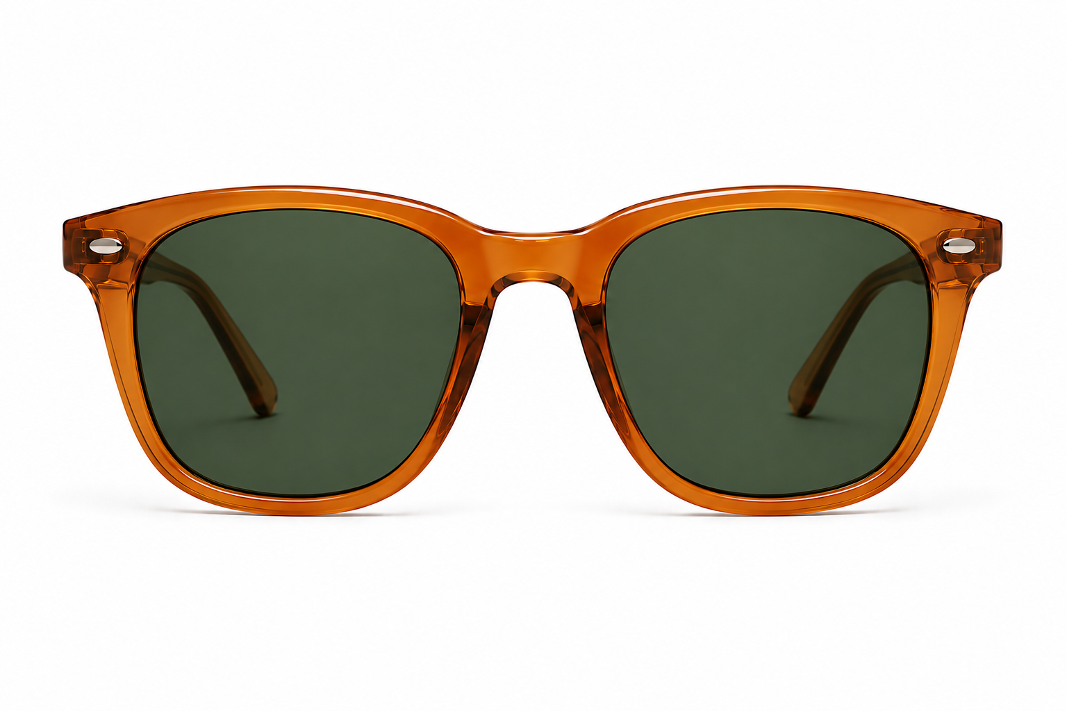 Sorenzia Orange Green Tint Glasses