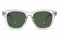 Sorenzia Clear Dark Green Tint Glasses