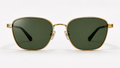Sorenzia Gold & Green Tint Glasses
